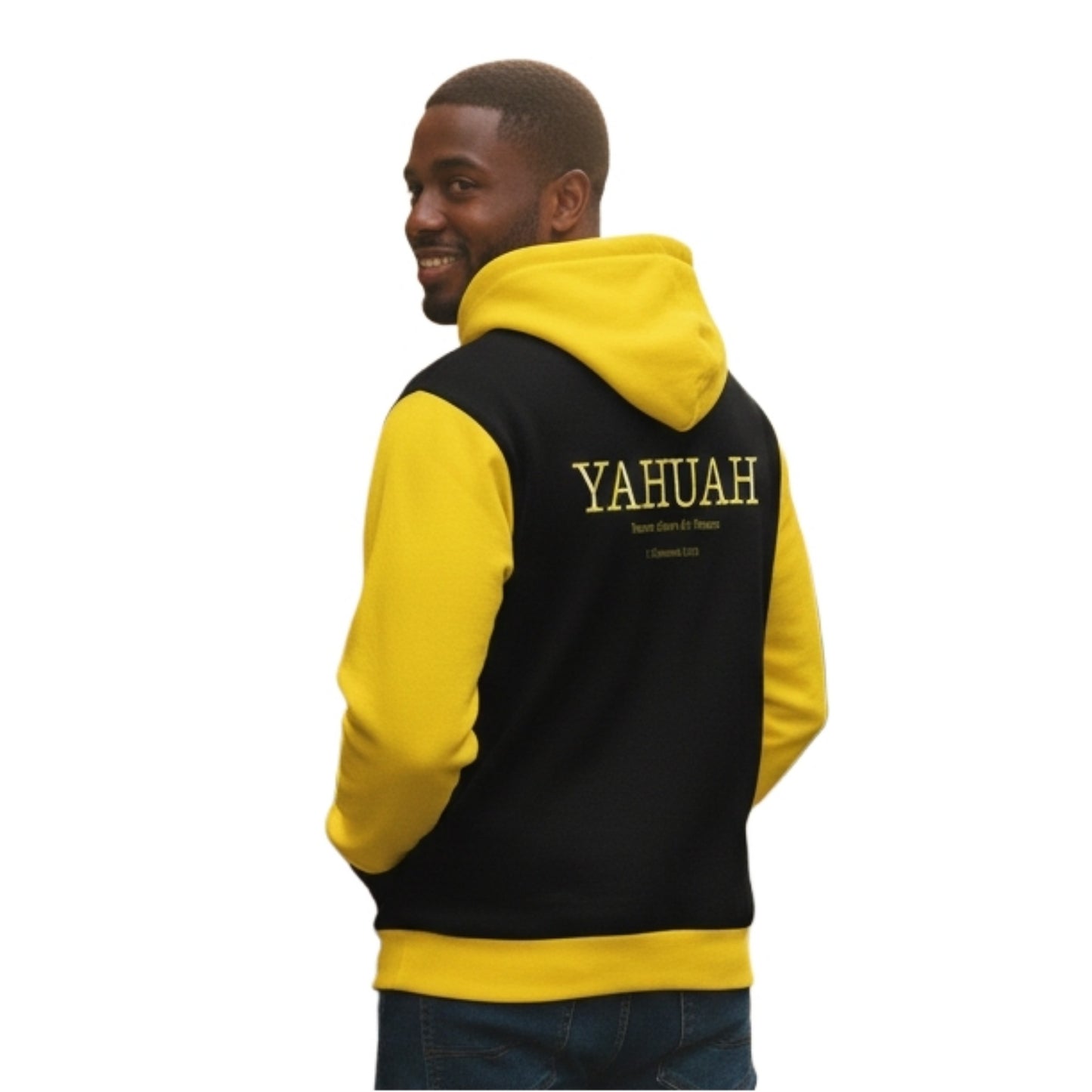 Yahuah-Name Above All Names 02-02 Designer Unisex Cotton Hoodie