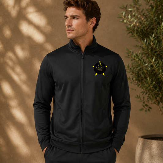 A-Team 02-01 Designer Sport-Tek Men's Sport-Wick Fleece Track Jacket