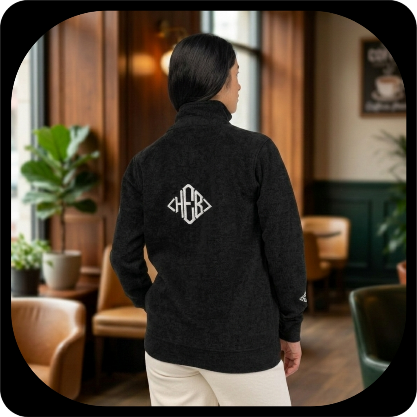 Hebrews 01-03 Designer Columbia Embroidered Unisex Fleece Track Jacket (3 colors)