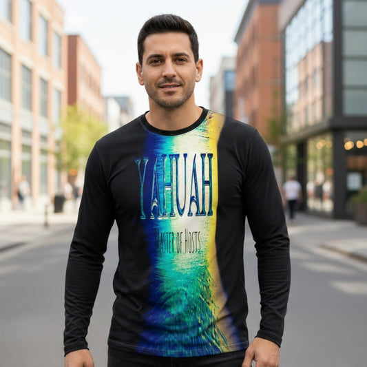 Yahuah-Master of Hosts 02-01 Men's Designer Jersey T-shirt