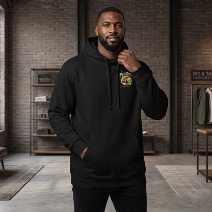Yahuah-Name Above All Names 03-02 Royal Designer Sport-Tek Men's Tall  Hoodie