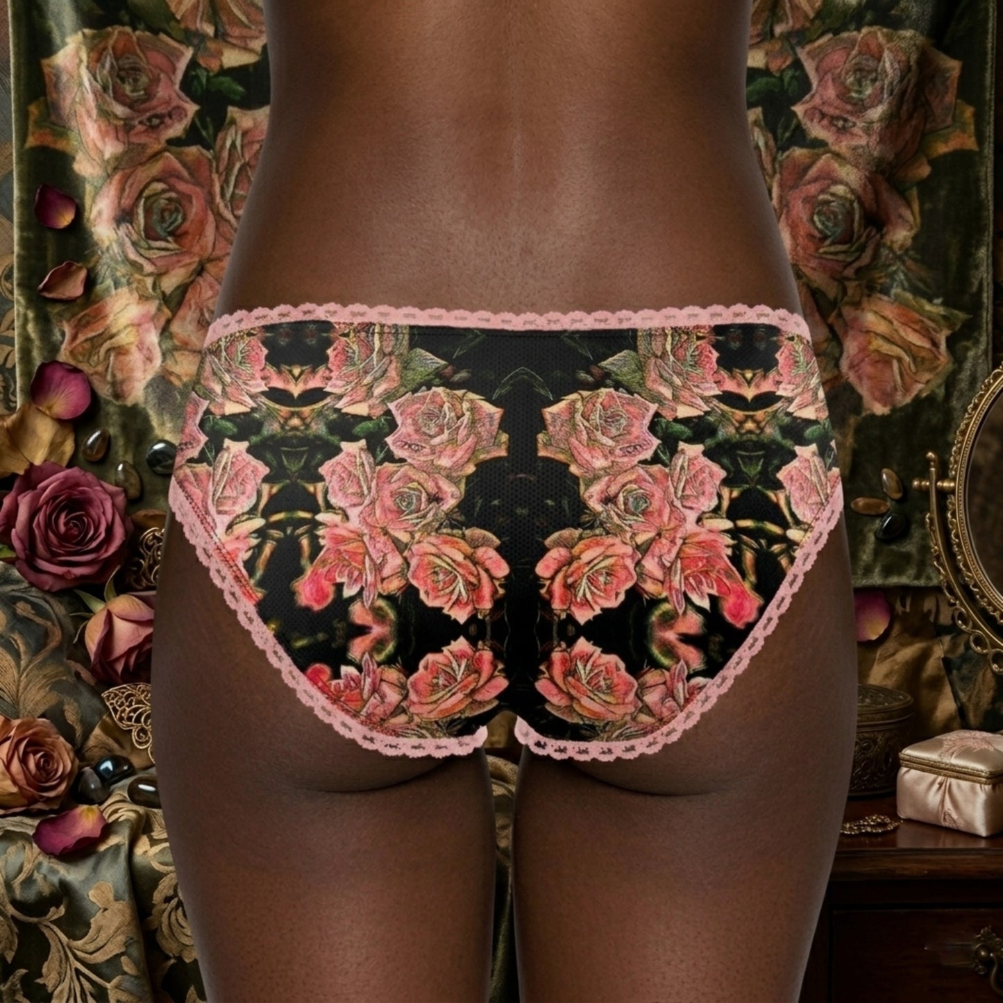 Floral Embosses (06-01): Adom - The Physical Mirror | Panties