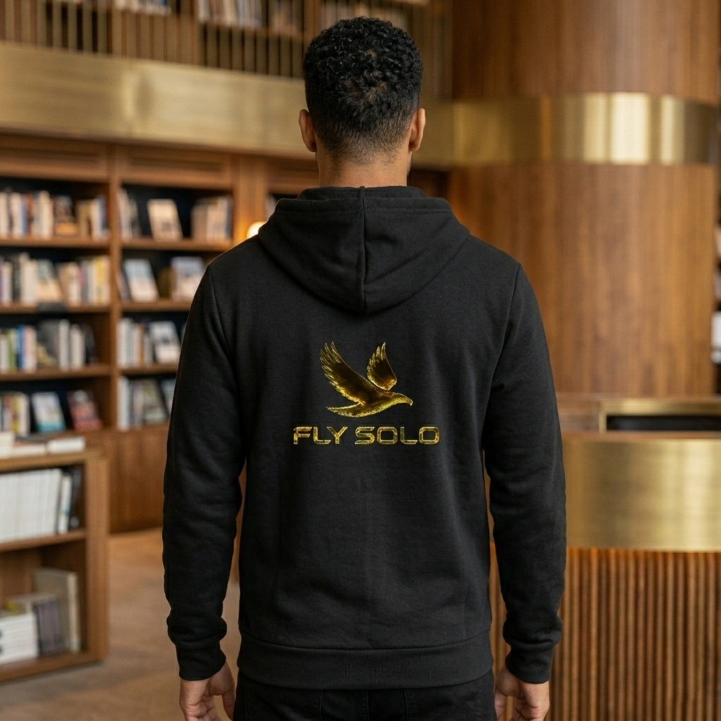 Unity in Solitude (01) "Fly Solo" | Unisex Zip Hoodie | 5 colors