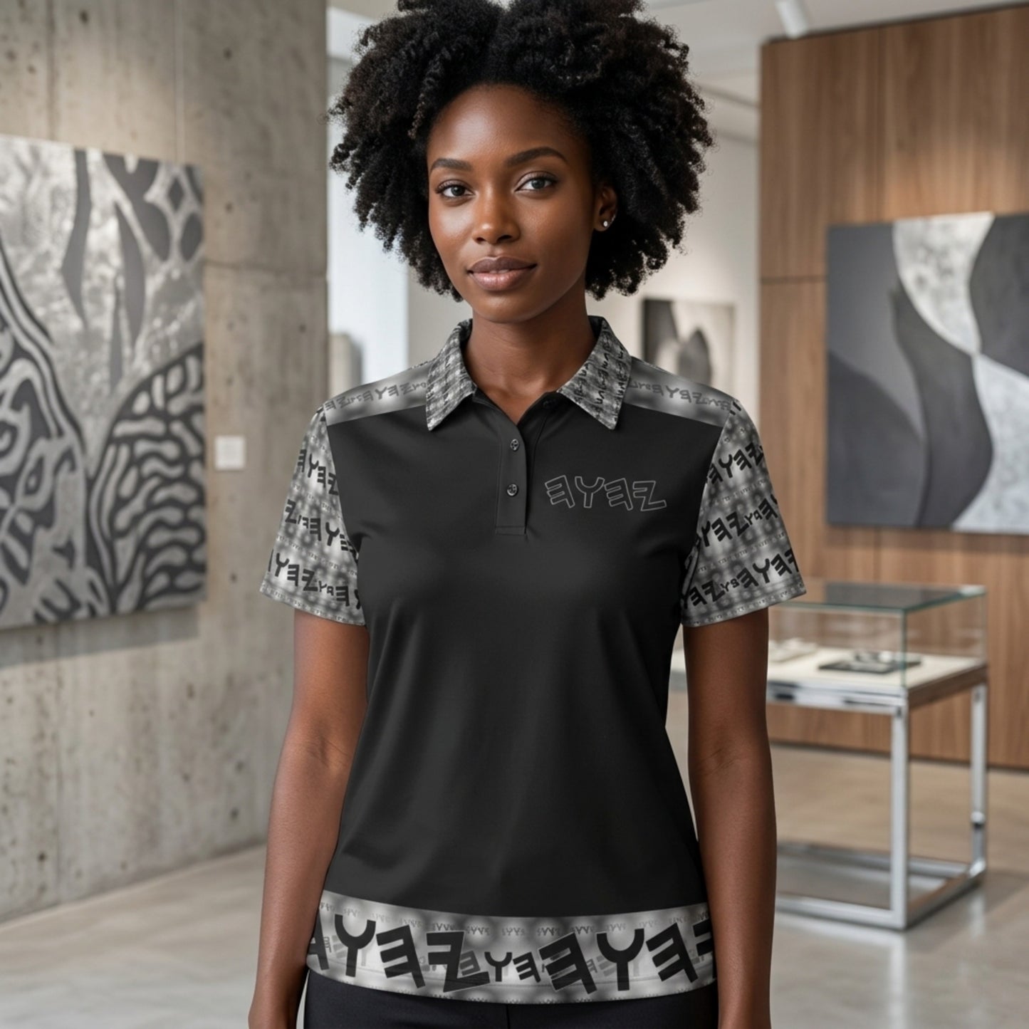 The Paleo-Phalanx Series (01-02): Seal of Storm | Unisex Polo Shirt