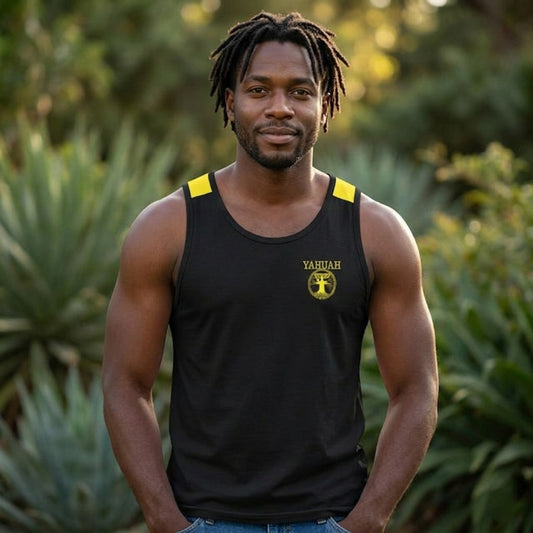 Yahuah-Tree of Life 02-01 Men's Designer Tank Top
