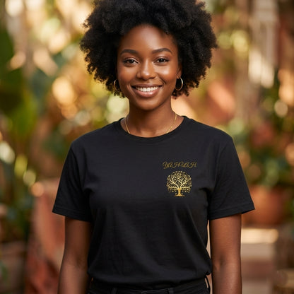 Yahuah: Tree of Life (01-01) | Unisex Cotton Tee