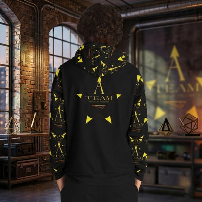 A-Team 02-01 Men's Designer Triblend Fleece Hoodie