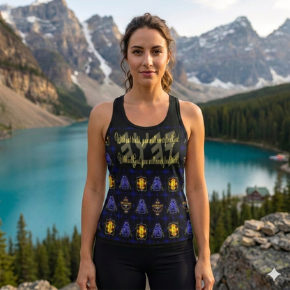 Truth Illustrated 01-01 Women's Racerback Tank Top