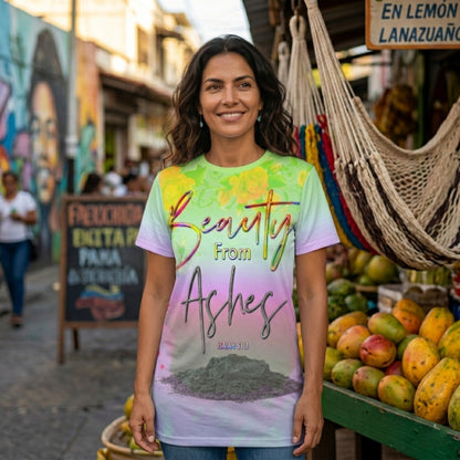 Redemption & Hope 01: Beauty From Ashes Women's Cotton T-shirt (2 styles)