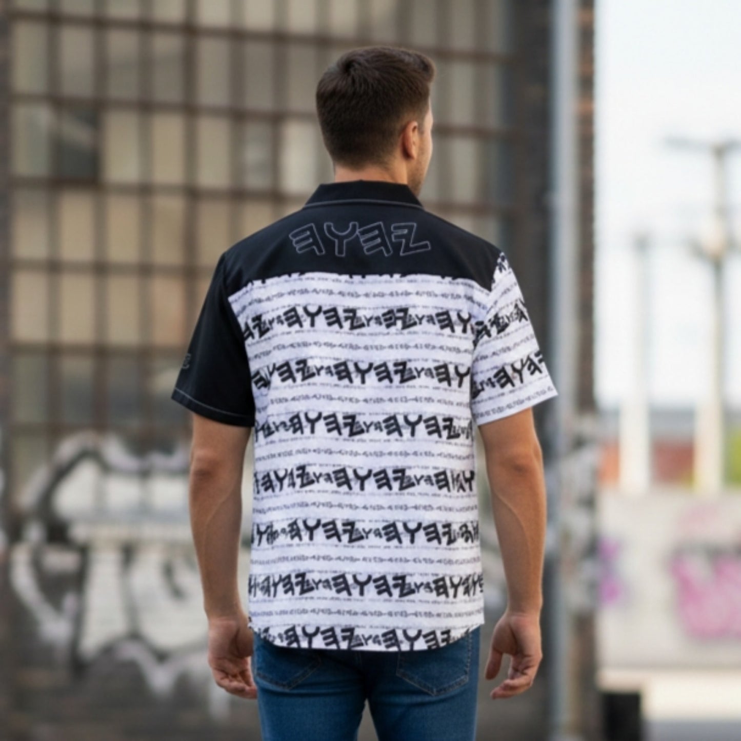 The Paleo-Phalanx Series (01-01): Seal of Light | Men's Camp Collar Shirt
