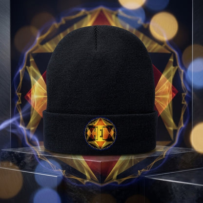 Hebrew World 01-02 Royal Radiance Port & Co. Fleece Lined Cuffed Beanie