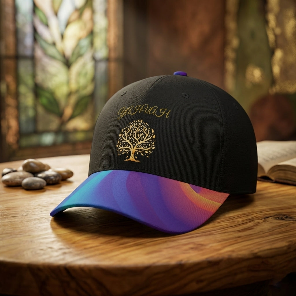 Yahuah: Tree of Life (01-02) - Royal Raiment | Peaked Baseball Cap