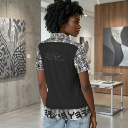 The Paleo-Phalanx Series (01-02): Seal of Storm | Unisex Polo Shirt