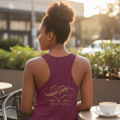 Truth Illustrated 04-02 Designer Bella + Canvas Flowy Racerback Tank (5 colors)