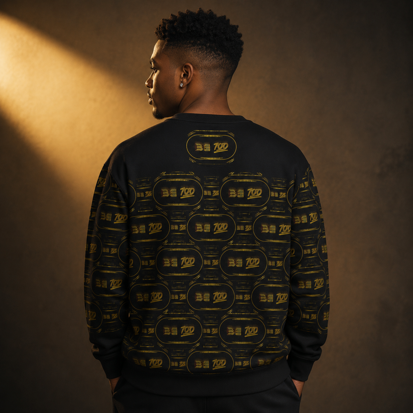 "Be 100" (01) | Unisex Cotton Blend Sweatshirt