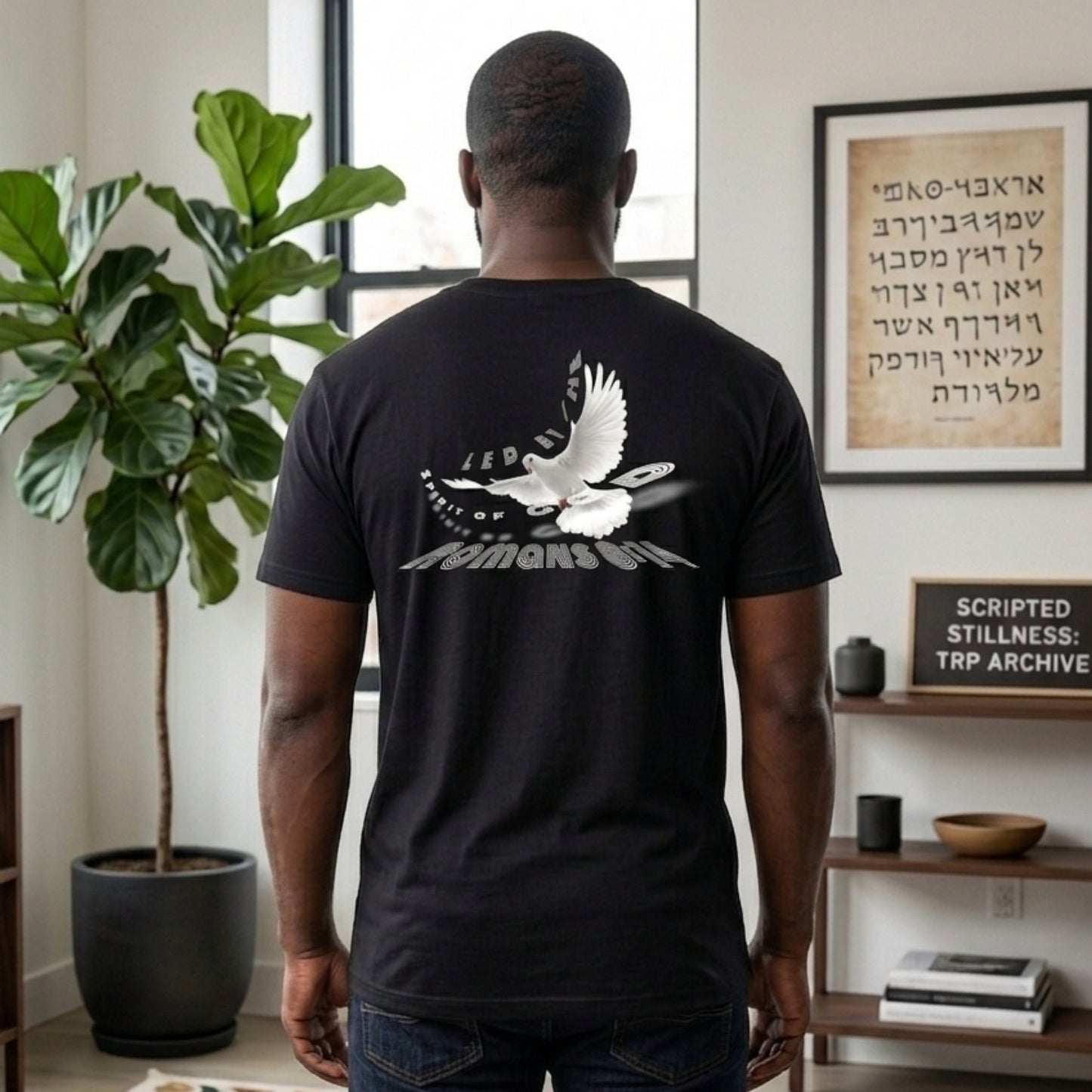 Led by the Spirit of God 01 Designer Hanes Men's Tall Beefy T-shirt (4 colors)