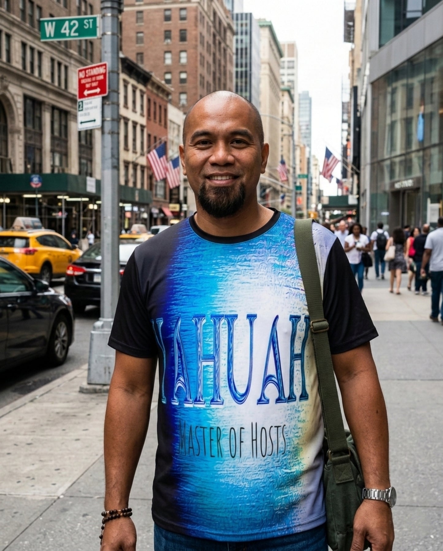 Yahuah-Master of Hosts 01-01 Men's Designer T-shirt