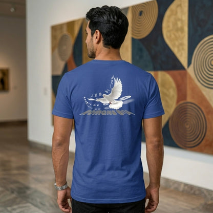 Led by the Spirit of God 01 Designer Bella + Canvas Men's V-neck Jersey T-shirt (6 colors)