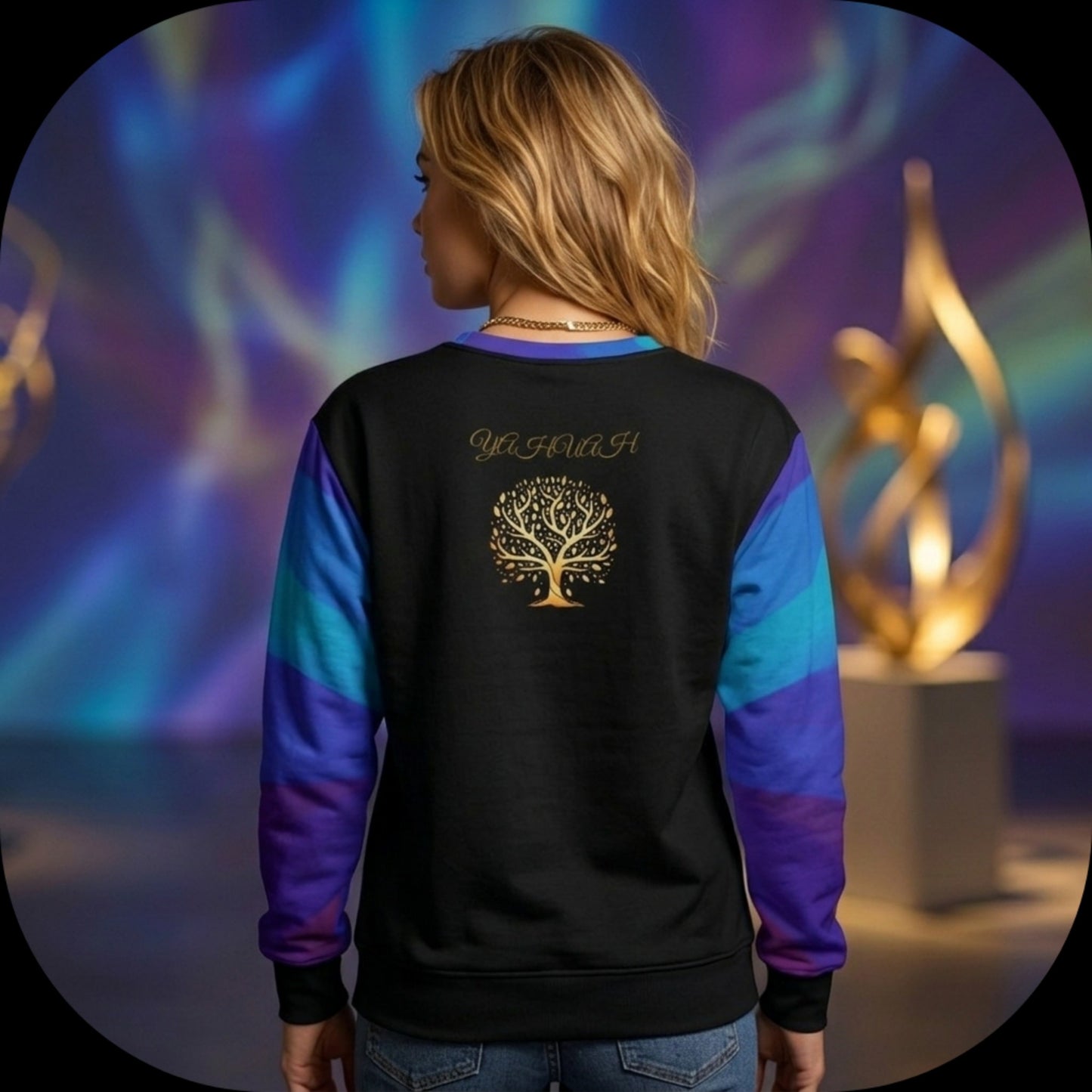 Yahuah: Tree of Life (01-02) - Royal Raiment | Unisex Sweatshirt
