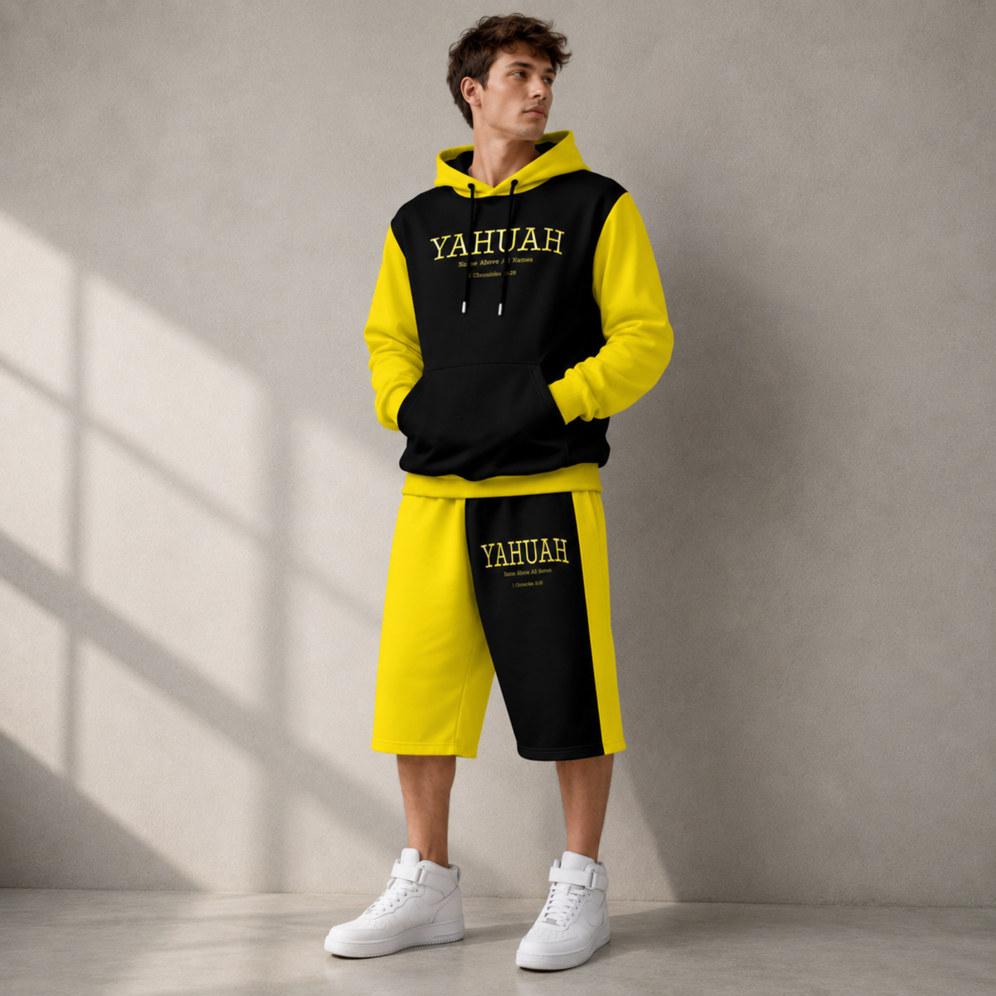 Yahuah: Name Above All Names (02-02) | Men's Capri Pants