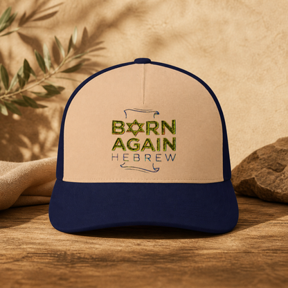 Born Again Hebrew 01-01 Designer Baseball Cap (4 styles)