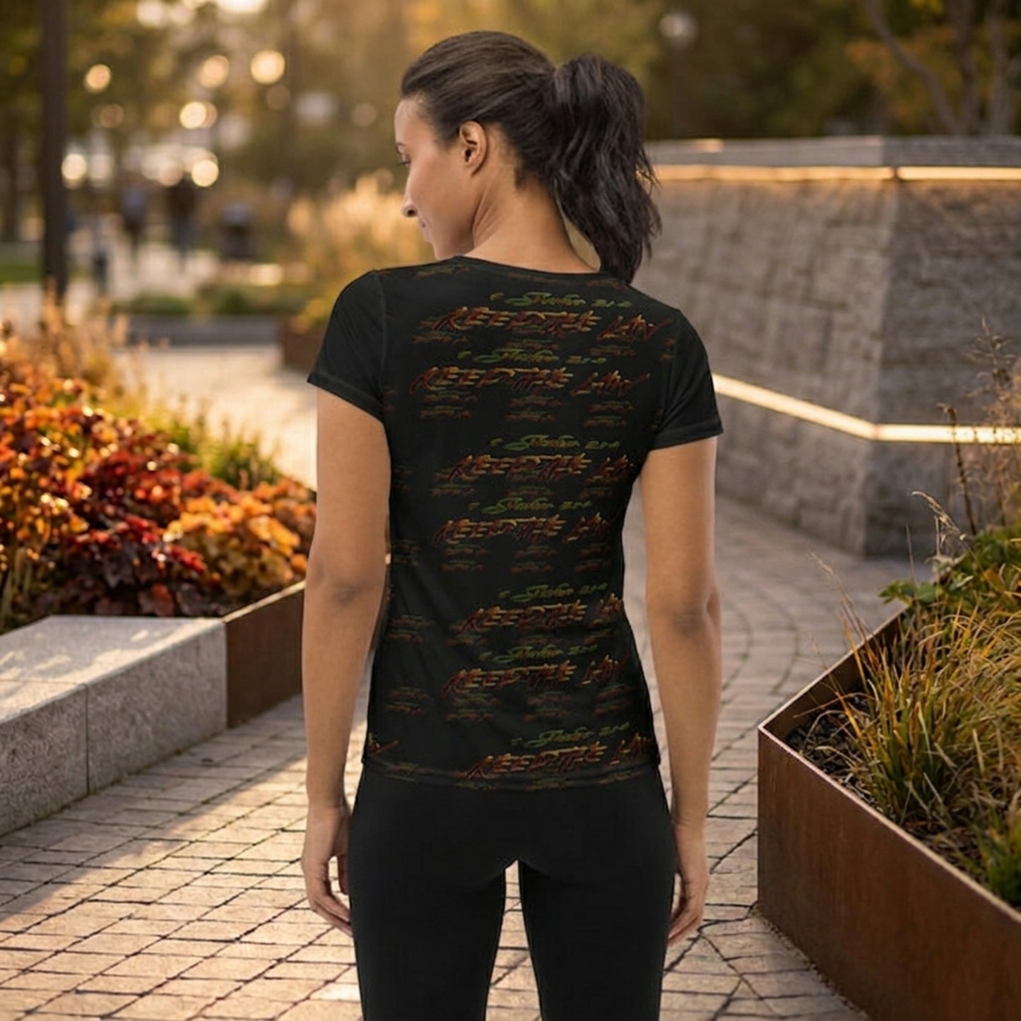 Commandment Keepers 01-01 Ladies Designer Athletic T-shirt