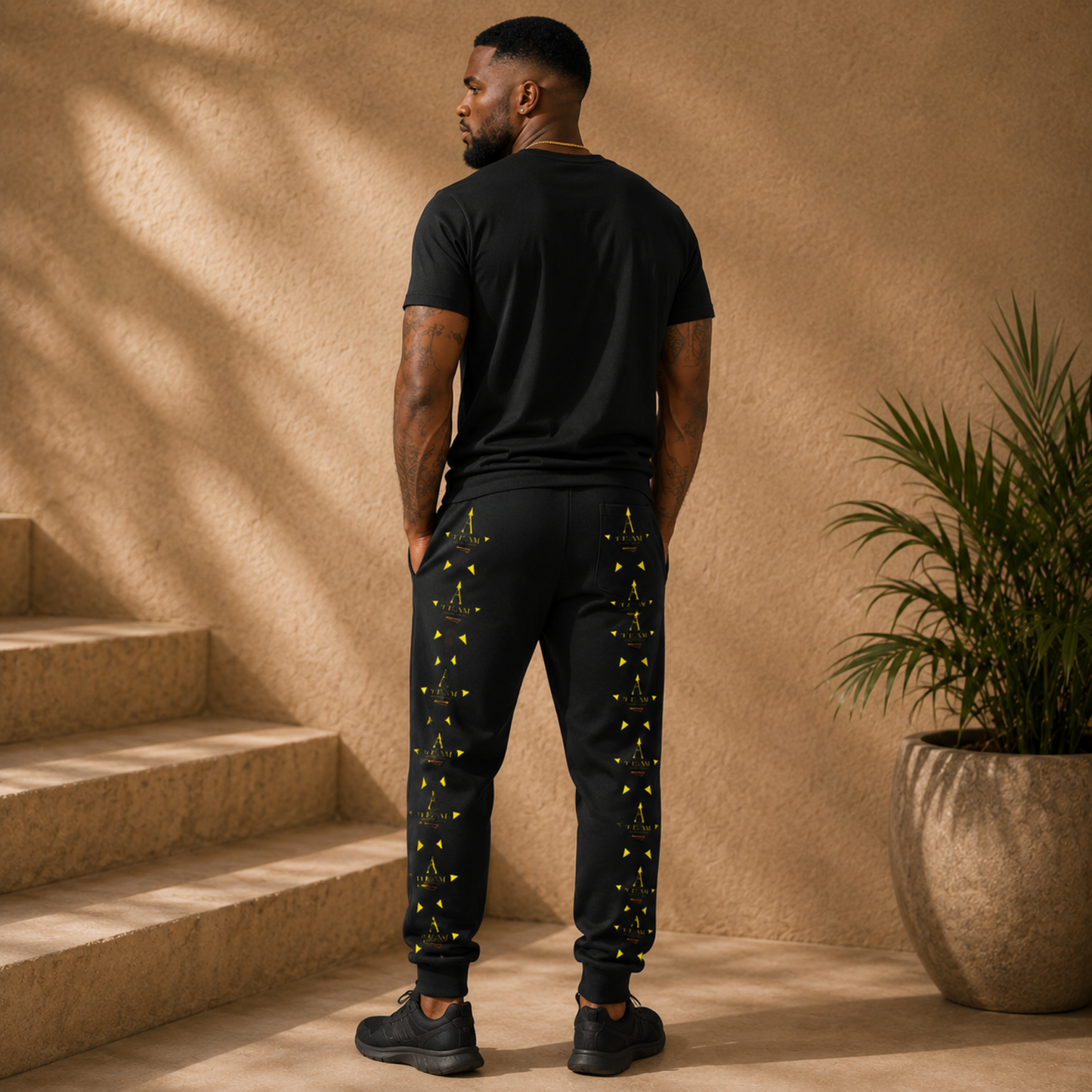 A-Team 02-01 Men's Triblend Fleece Joggers