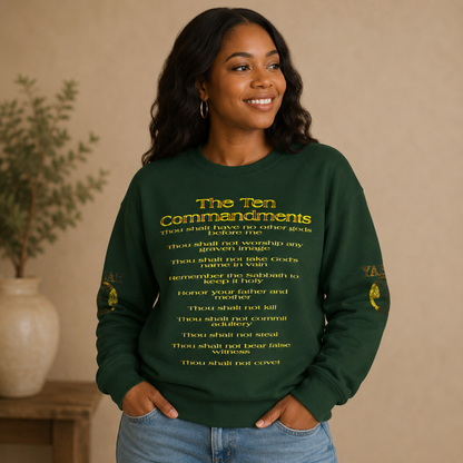 The Ten Commandments (01) | Unisex Heavy Blend Sweatshirt | 6 Colors