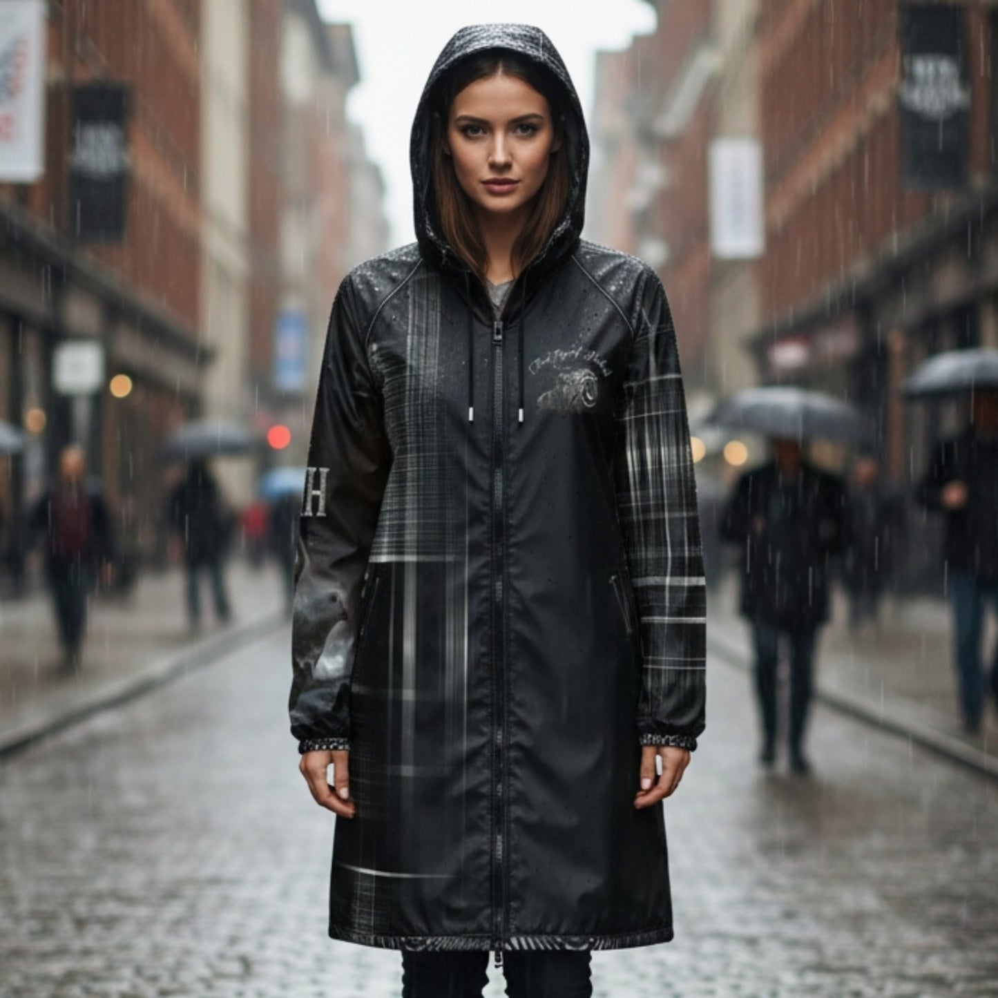 TRP Logo 01-03 Ladies Designer Rain Coat