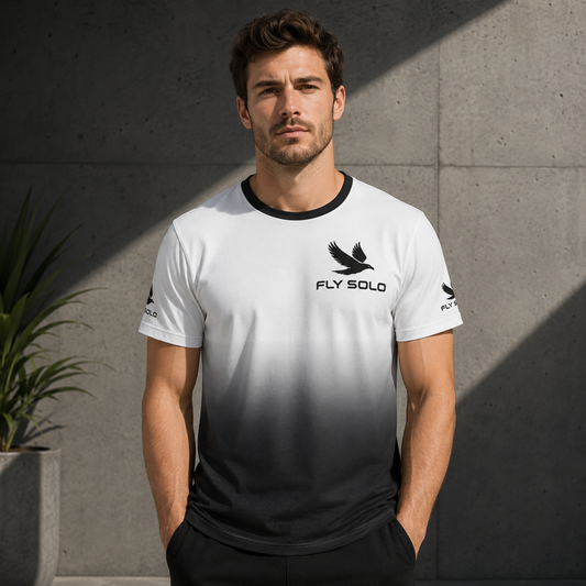"Fly Solo" Night/Day | Men's Cotton Tee