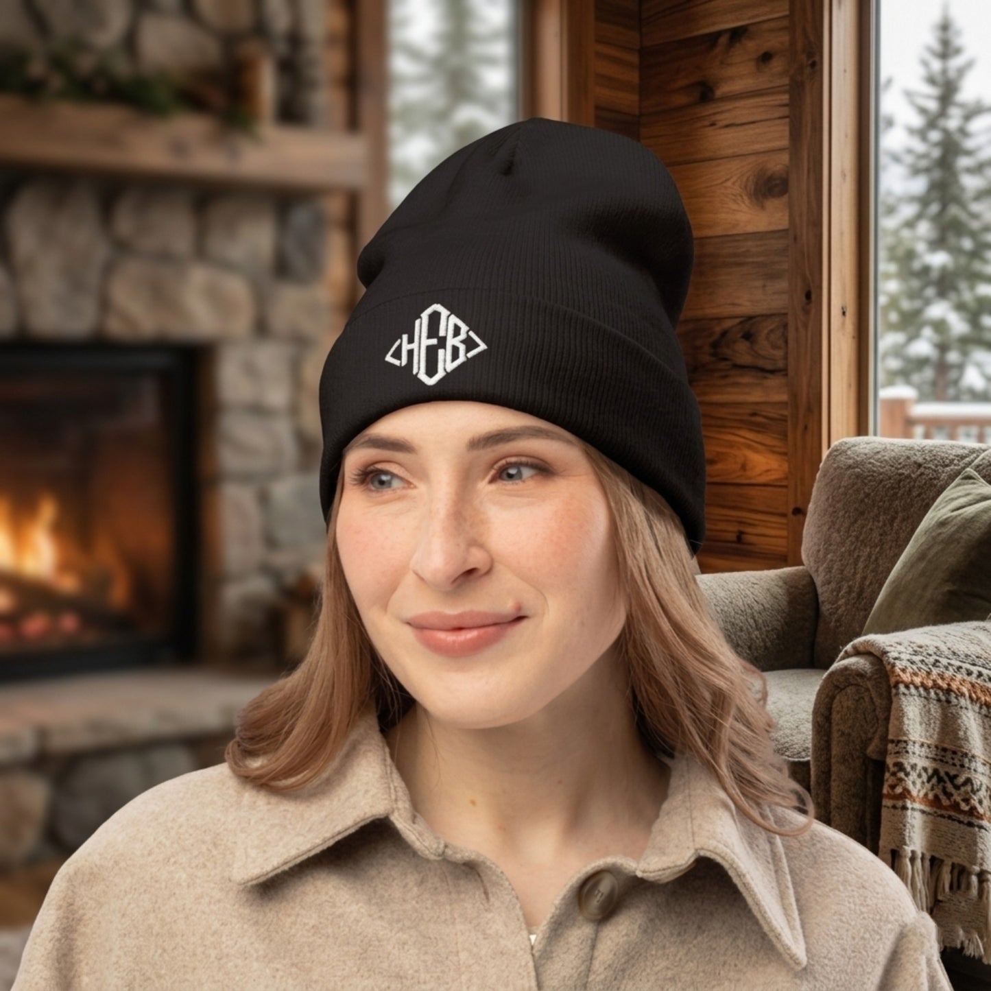 Hebrews 01-03 Designer OTTO CAP Embroidered Cuffed Beanie (4 colors)