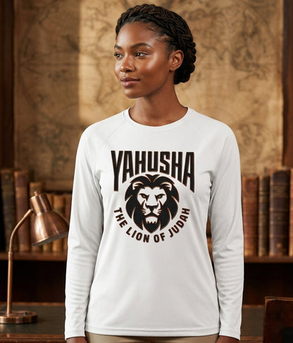 Yahusha: The Lion of Judah (02) | Unisex Long Sleeve Tee