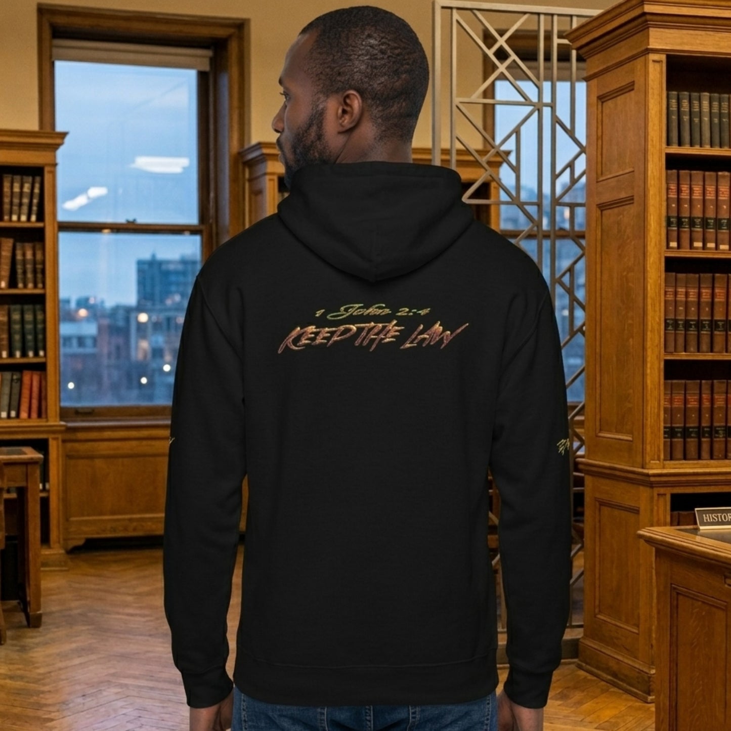 Commandment Keepers 02-02 Designer Independent Trading Co. Unisex Mid-Weight Pullover Hoodie (4 colors)