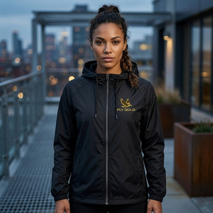 Unity in Solitude (01) "Fly Solo" | Unisex Lightweight Windbreaker | 3 colors