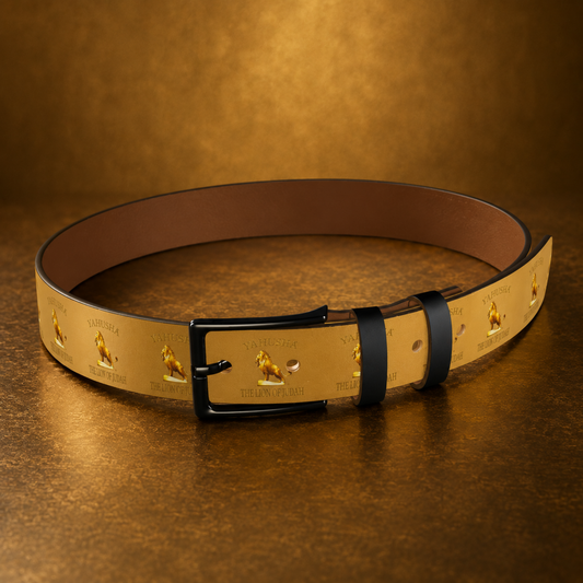 Yahusha: The Lion of Judah (01) | Adult Leather Belt