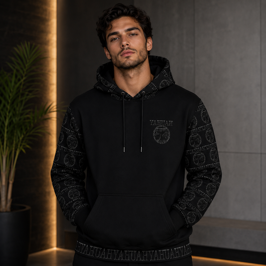 Yahuah: Tree of Life (02-04) - The Etched Testimony | Unisex Cotton Hoodie