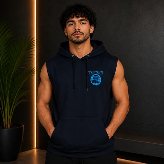 Yahuah: Tree of Life (02-03) - The Living Ruach | Men's Athletic Drop Armhole Hoodie