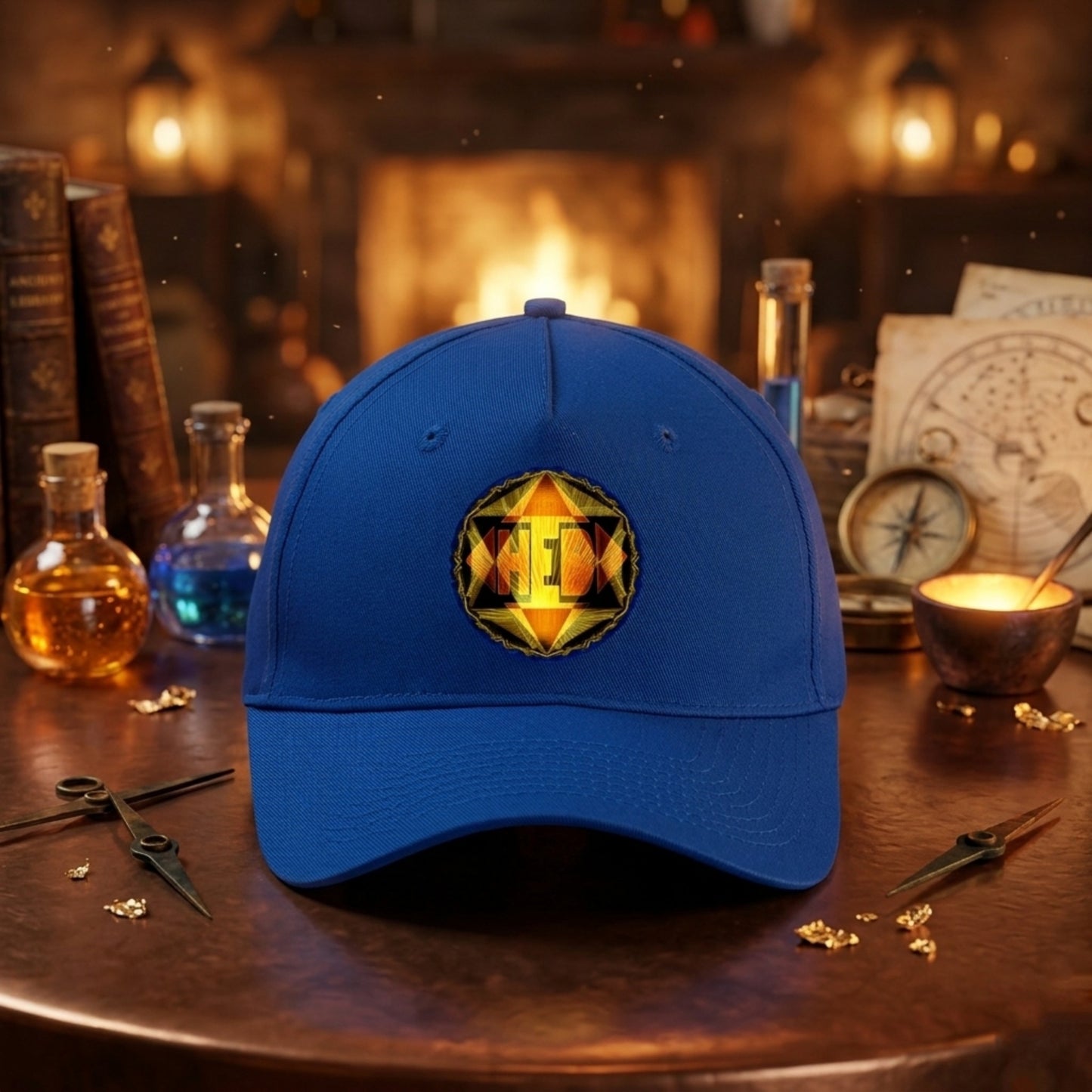 Hebrew World 01-02 Royal Radiance Port & Co. Twill Dad Cap (3 colors)