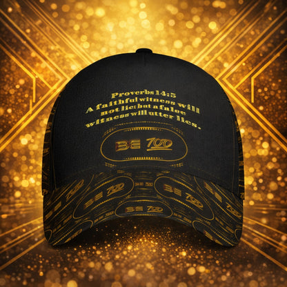 "Be 100" (01) | Peaked Baseball Cap