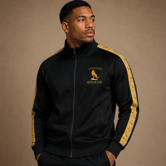 Yahusha: The Lion of Judah (01) | Men's Track Jacket