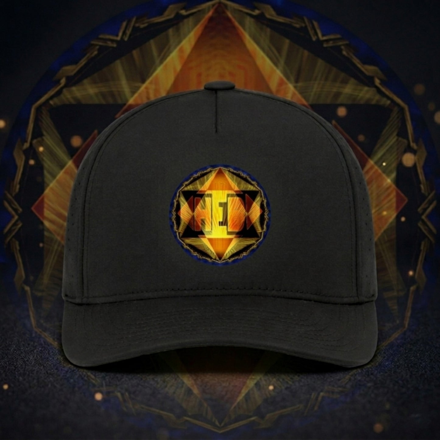 Hebrew World 01-02 Royal Radiance Pacific Headwear Weekender Perforated Snapback Cap (2 colors)