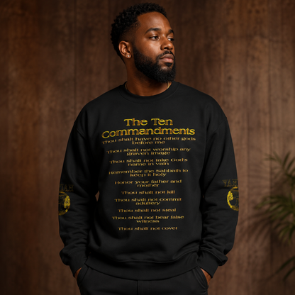 The Ten Commandments (01) | Unisex Heavy Blend Sweatshirt | 6 Colors