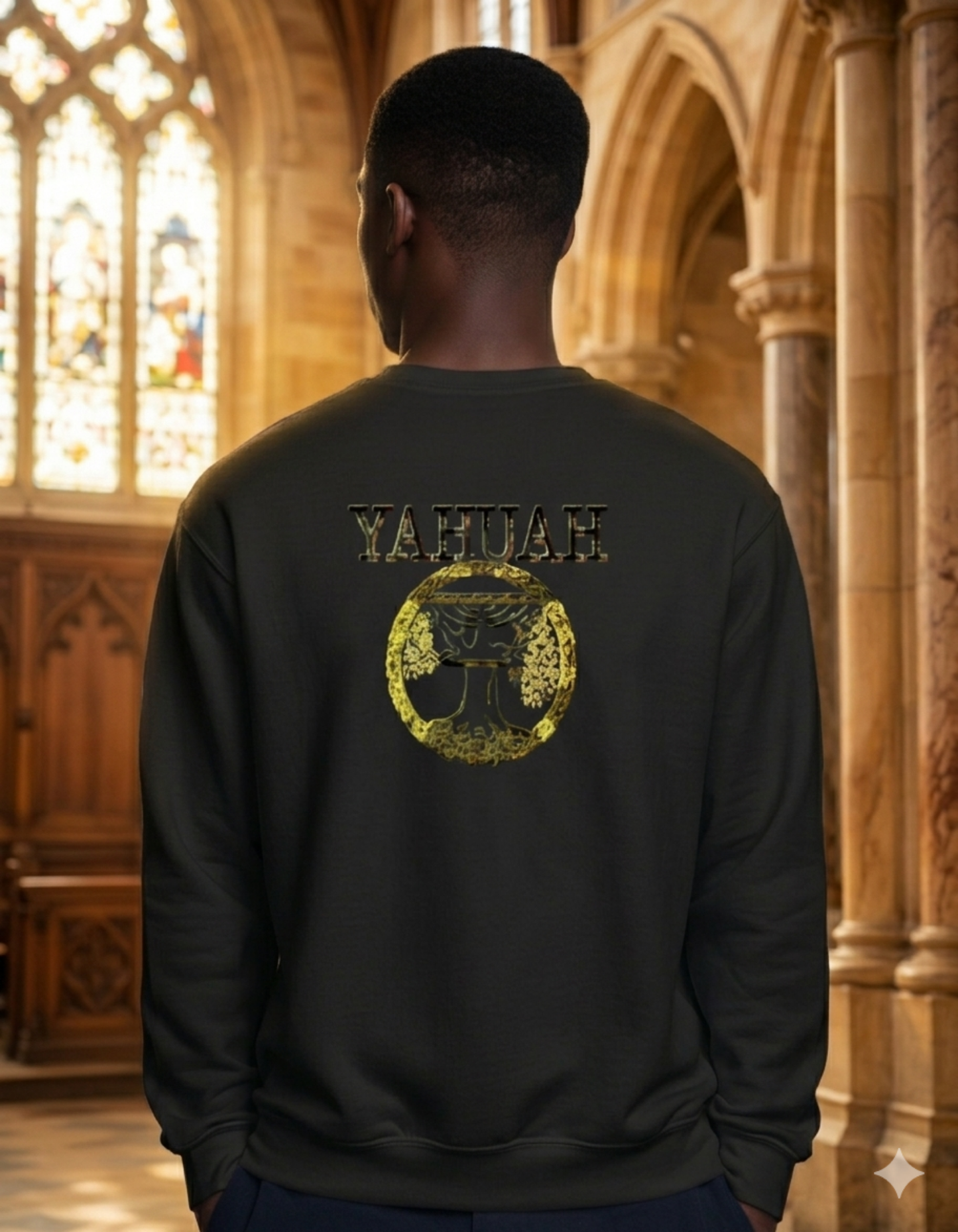 Ten Commandments 01 Designer Hanes Unisex 50/50 Fleece Sweatshirt (2 colors)