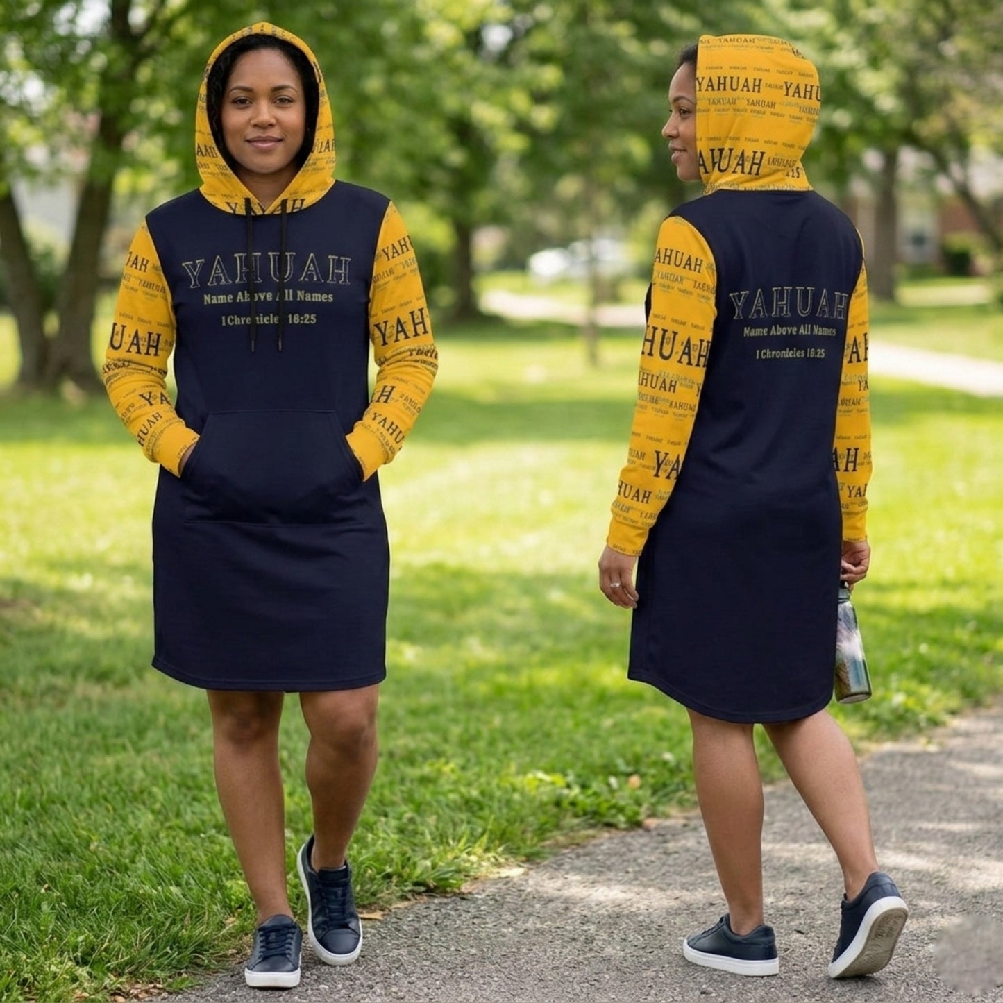Yahuah: Name Above All Names (02-01) | Hoodie Dress