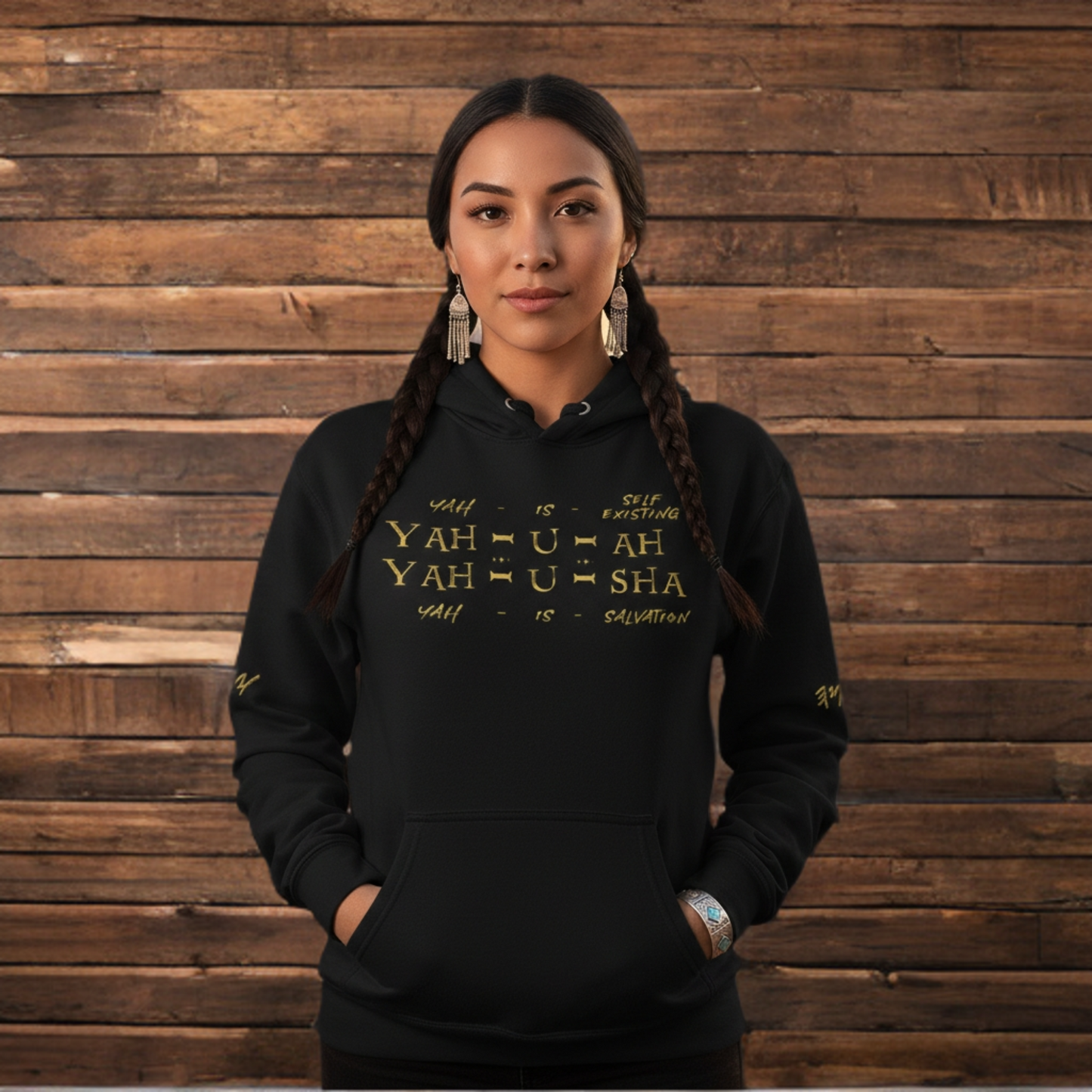Truth Illustrated 02 Designer Independent Trading Co. Unisex Midweight Pullover Hoodie (3 colors)