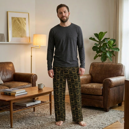 Most High God - Yahuah: The Strong Tower Unisex Open-Bottom Lounge Joggers (Style 02)