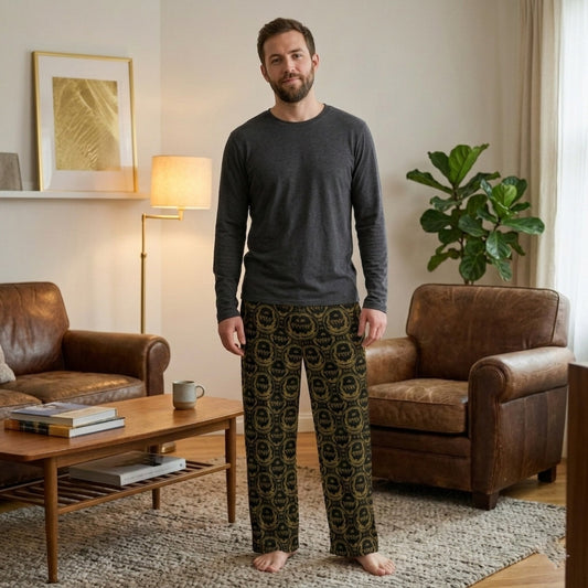 Most High God - Yahuah: The Strong Tower Unisex Open-Bottom Lounge Joggers (Style 02)