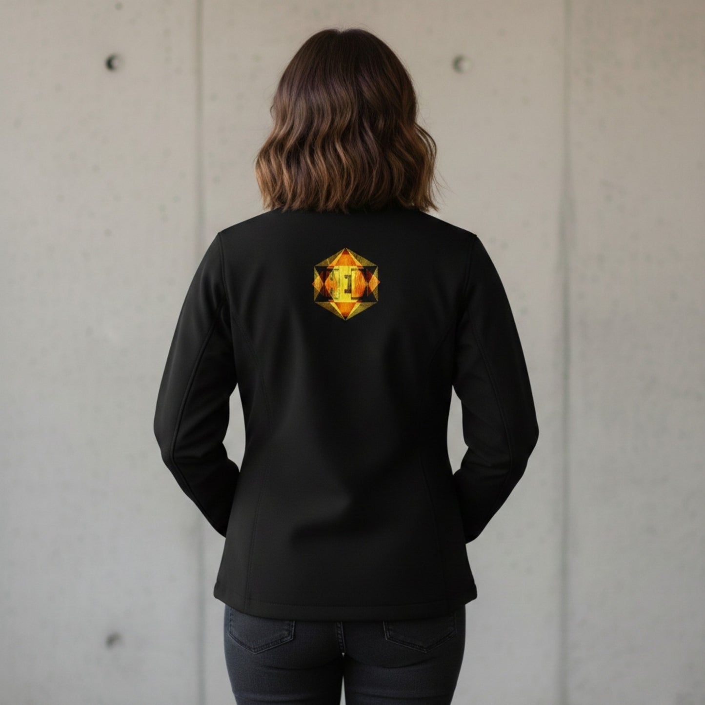 Hebrew World 01-01 The Radiant Six Port Authority Women's Soft Shell Windbreaker