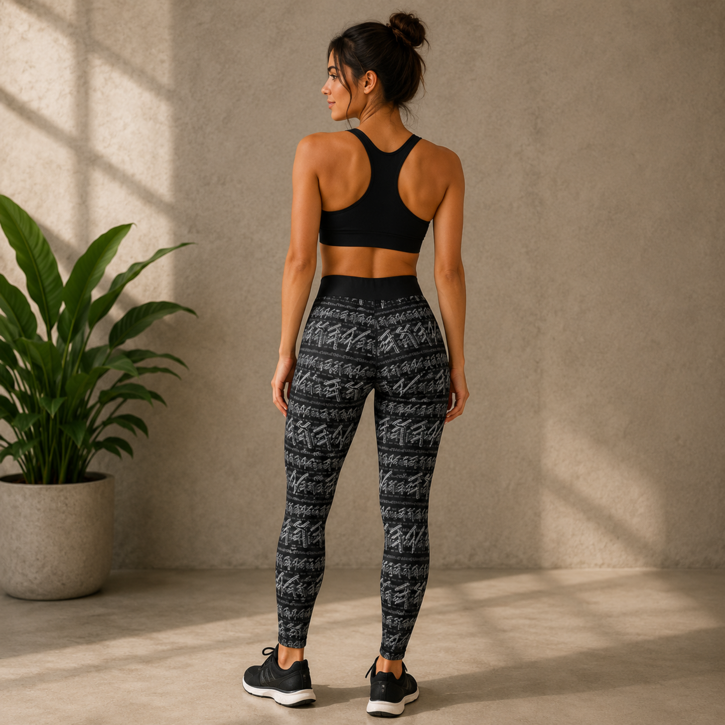 Paleo-Synthesis (01-02): Sterling Silver Yahuah | Performance Leggings