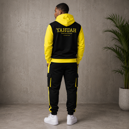 Yahuah: Name Above All Names (02-02) | Unisex Triblend Fleece Cargo Joggers